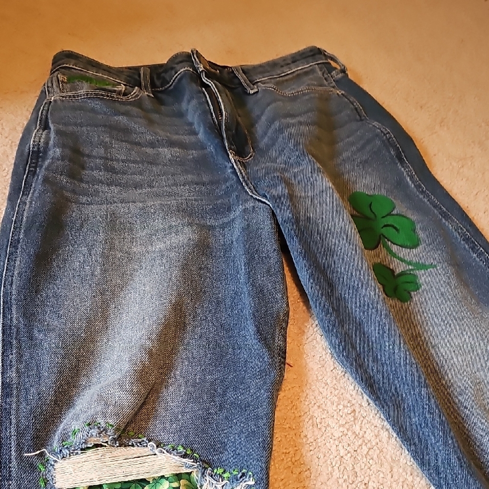 Hollister Blue Denim Jeans- St Patricks Day
